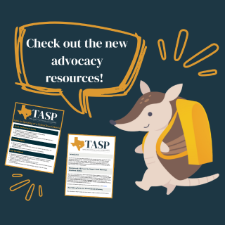 decorative graphic with link to advocacy tools